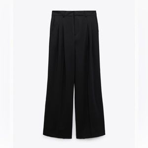 Zara Wide Leg Black Pant 7385/535/800